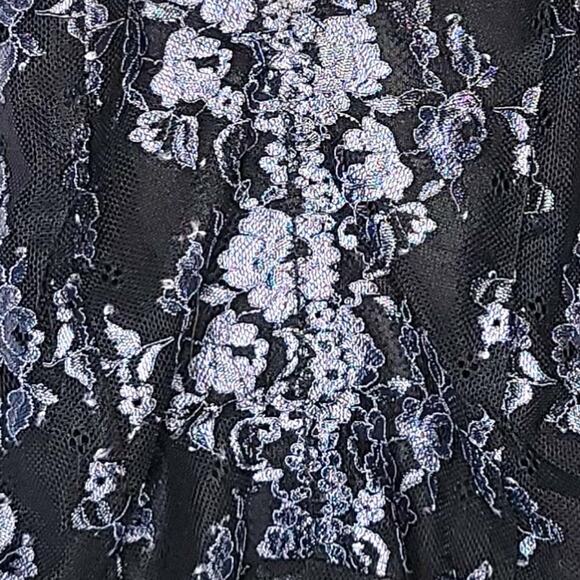 Wishlist Two Tone Lace Halter Teddy, Size 8, NWT - Picture 7 of 14